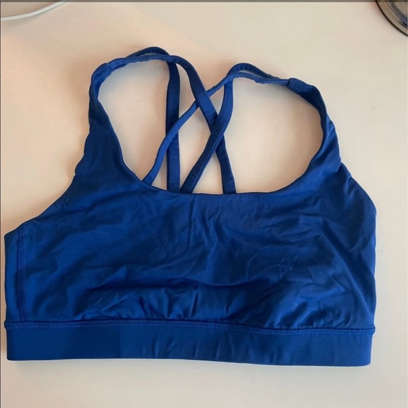 Royal Blue Lululemon Sports Bra - Picture 1 of 3
